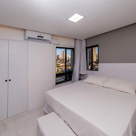 507 Lindo Flat mobiliado com vista lateral mar na Praia de Iracema Fortaleza (Ceara) Exterior foto