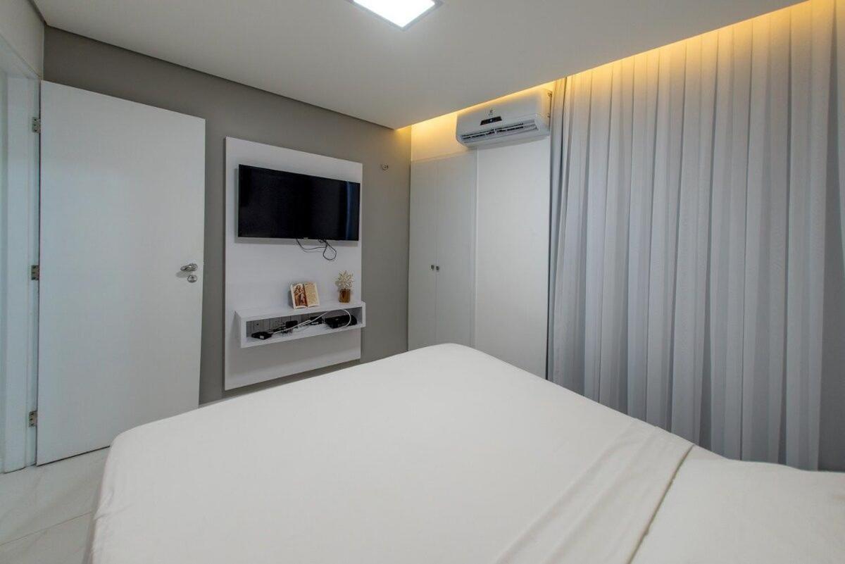 507 Lindo Flat mobiliado com vista lateral mar na Praia de Iracema Fortaleza (Ceara) Exterior foto