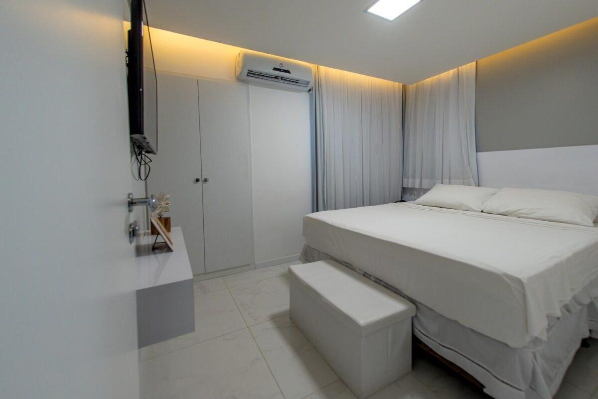 507 Lindo Flat mobiliado com vista lateral mar na Praia de Iracema Fortaleza (Ceara) Exterior foto