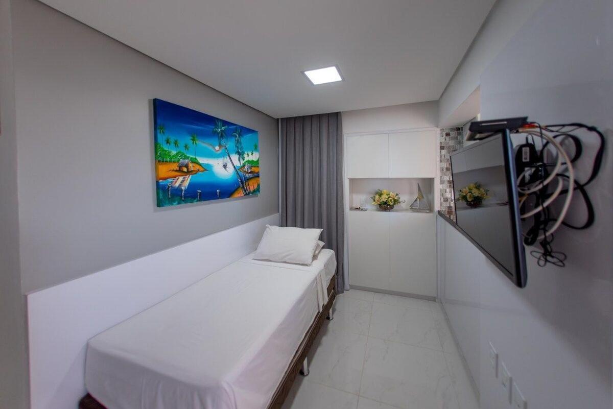 507 Lindo Flat mobiliado com vista lateral mar na Praia de Iracema Fortaleza (Ceara) Exterior foto