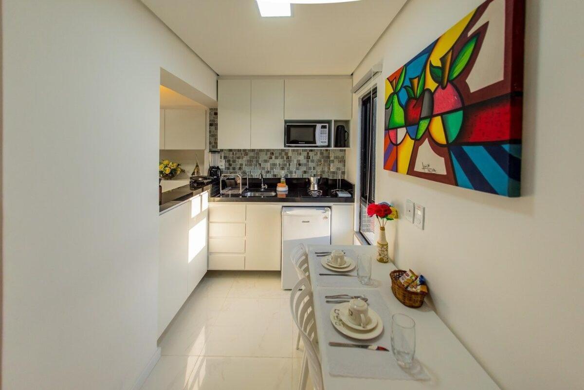 507 Lindo Flat mobiliado com vista lateral mar na Praia de Iracema Fortaleza (Ceara) Exterior foto