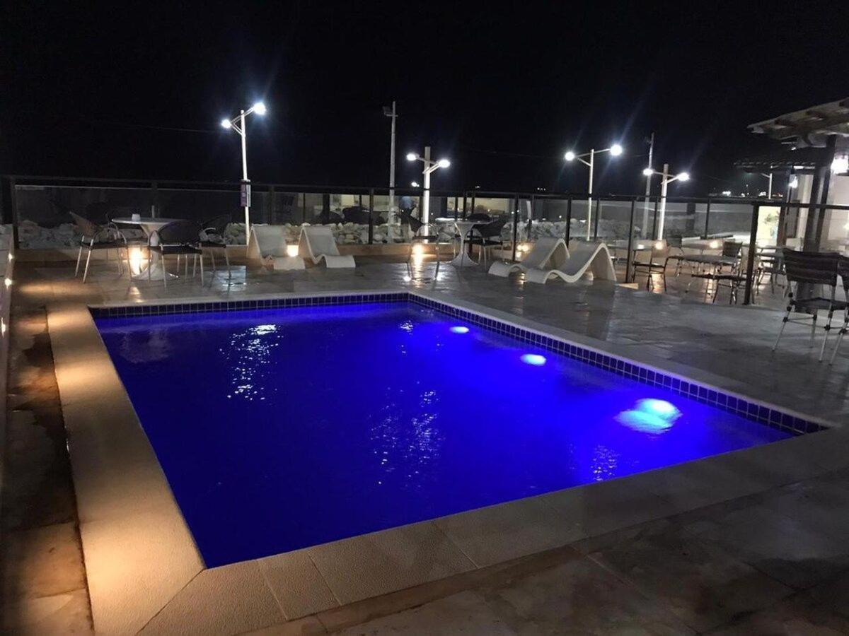 507 Lindo Flat mobiliado com vista lateral mar na Praia de Iracema Fortaleza (Ceara) Exterior foto