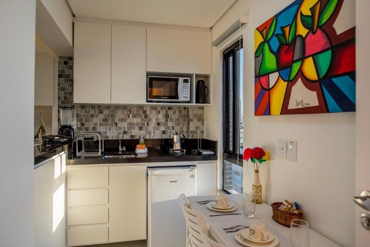 507 Lindo Flat mobiliado com vista lateral mar na Praia de Iracema Fortaleza (Ceara) Exterior foto